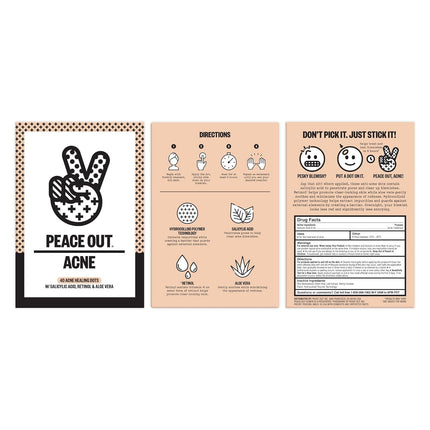 Peace Out Acne Healing Dots Jumbo