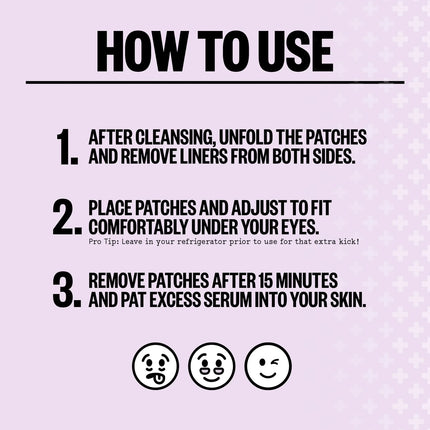 Peace Out Puffy Eyes - Under-Eye Patches