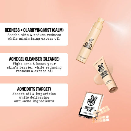 Peace Out Redness + Clarifying Mist