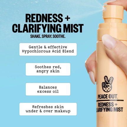 Peace Out Redness + Clarifying Mist