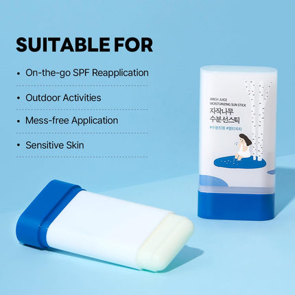 ROUND LAB Birch Juice Moisturizing UVLock Sun Stick SPF 50