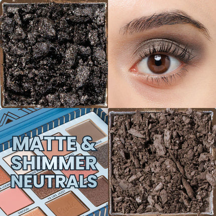 Rude Cosmetics The Roaring 20's 12 Color Eyeshadow Palette - Chanteuse