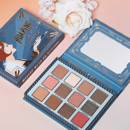 Rude Cosmetics The Roaring 20's 12 Color Eyeshadow Palette - Chanteuse