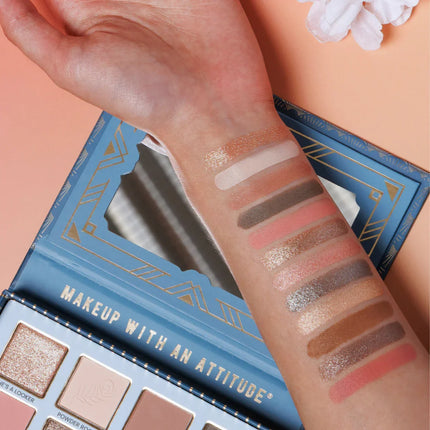 Rude Cosmetics The Roaring 20's 12 Color Eyeshadow Palette - Chanteuse
