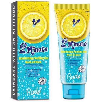 Rude Cosmetics 2 Minute Exfoliating Peeling Gel Wash-off Mask