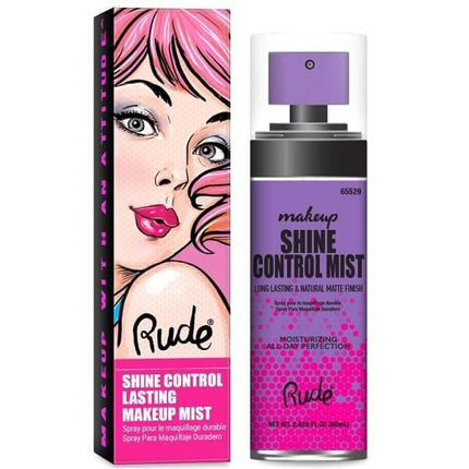 Rude Cosmetics Shine Control Lasting Makeup Mist