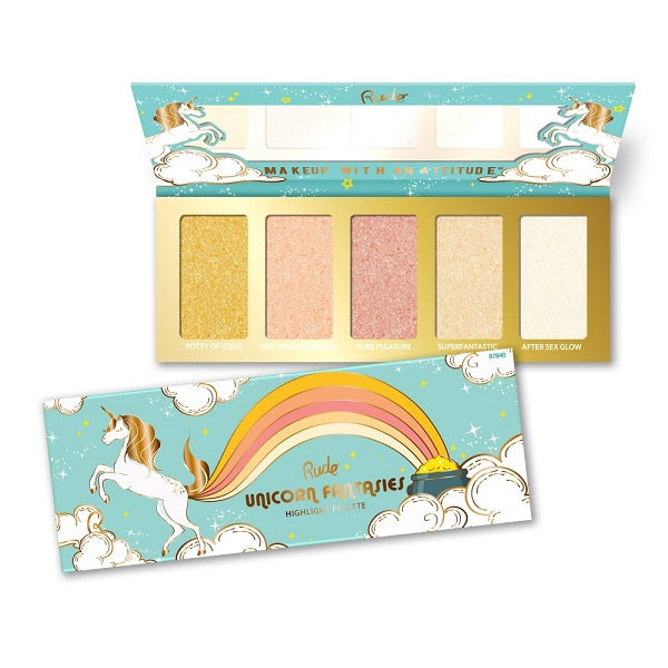 Rude Cosmetics Unicorn Fantasies - Highlight Palette