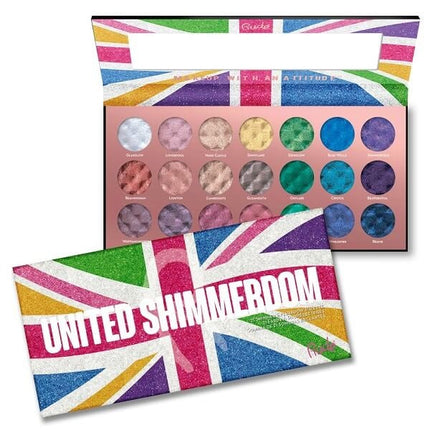 Rude Cosmetics United Shimmerdom - 21 Shimmer Eyeshadow Palette