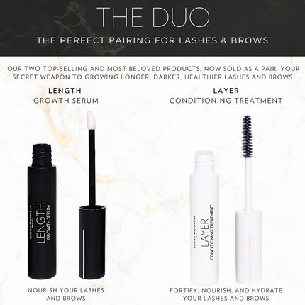 Sarah Maxwell Beauty Daily Lash Ritual - Lash & Brow Growth Treatment