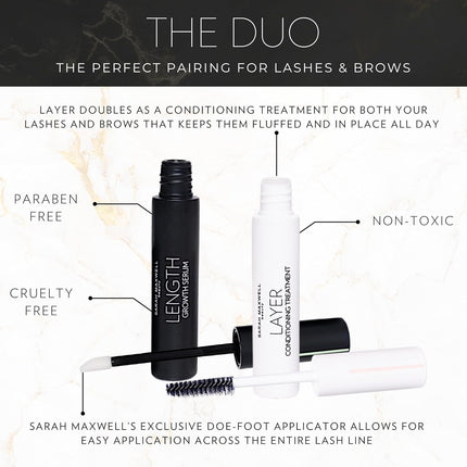 Sarah Maxwell Beauty Daily Lash Ritual - Lash & Brow Growth Treatment