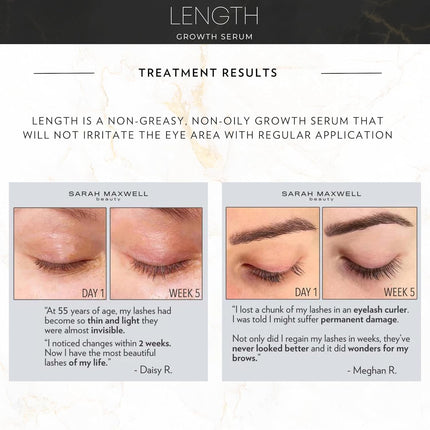 Sarah Maxwell Beauty LENGTH Lash Growth Serum