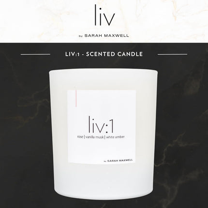 Sarah Maxwell Beauty liv1 - Scented Candle
