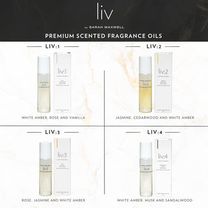 Sarah Maxwell Beauty liv:3 Luxury Perfumed Oil