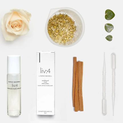 Sarah Maxwell Beauty liv:3 Luxury Perfumed Oil
