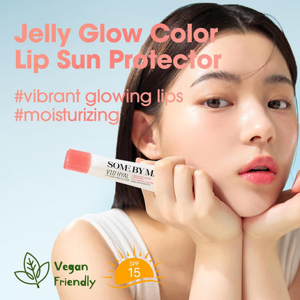 SOME BY MI V10 Hyal Lip Sun Protector - Rosy