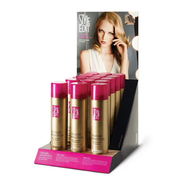 Style Edit Blonde Perfection Root Concealer for Blondes Counter Display
