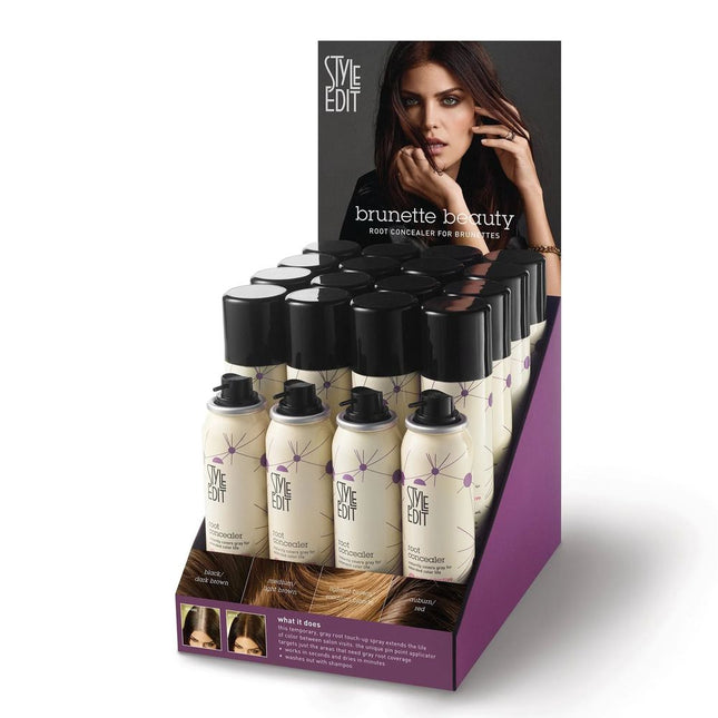 Style Edit Brunette Beauty Root Concealer Counter Display