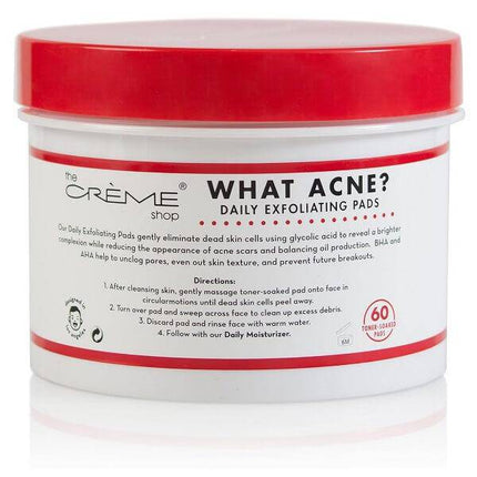 The Creme Shop What Acne? - Daily Exfoliating Pads