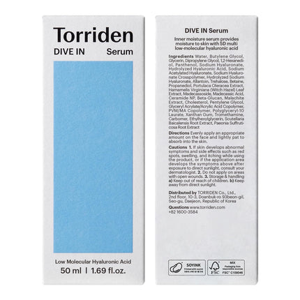 Torriden Dive-In Hyaluronic Acid Serum