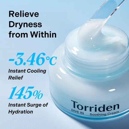 Torriden Dive-In Hyaluronic Acid Soothing Cream