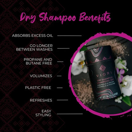 Viori Magnolia & Peony Natural Dry Shampoo