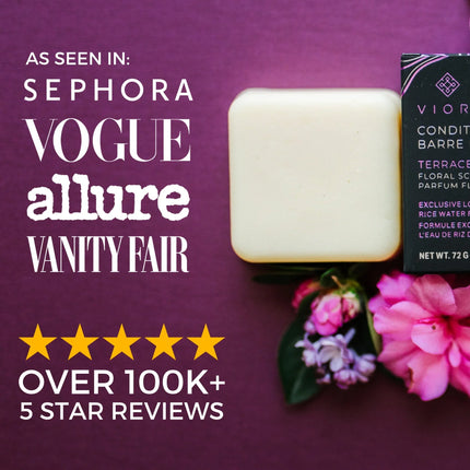 Viori Moisturizing Conditioner Bar - Terrace Garden | For Dry Ends 5 Star