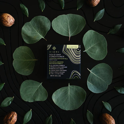 Viori Rice Water Conditioner Bar - Hidden Waterfall | For Hair Growth