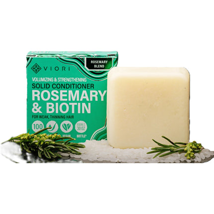 Viori Rosemary & Biotin Conditioner Bar - Volumizing & Strengthening