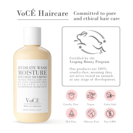 VoCe Hydrate Wash Moisture Infused Shampoo