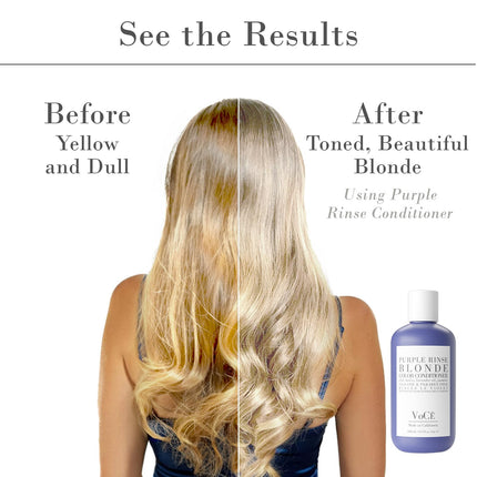 VoCe Purple Rinse Blonde Color Conditioner