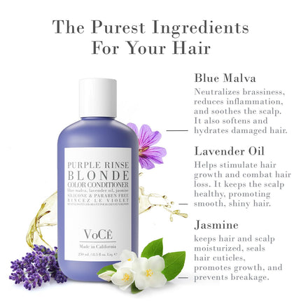 VoCe Purple Rinse Blonde Color Conditioner