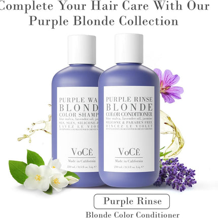 VoCe Purple Wash Blonde Color Shampoo