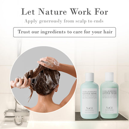VoCe Ultra Radiance Gentle Wash Day-To-Day Shampoo