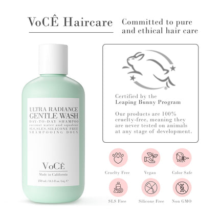 VoCe Ultra Radiance Gentle Wash Day-To-Day Shampoo
